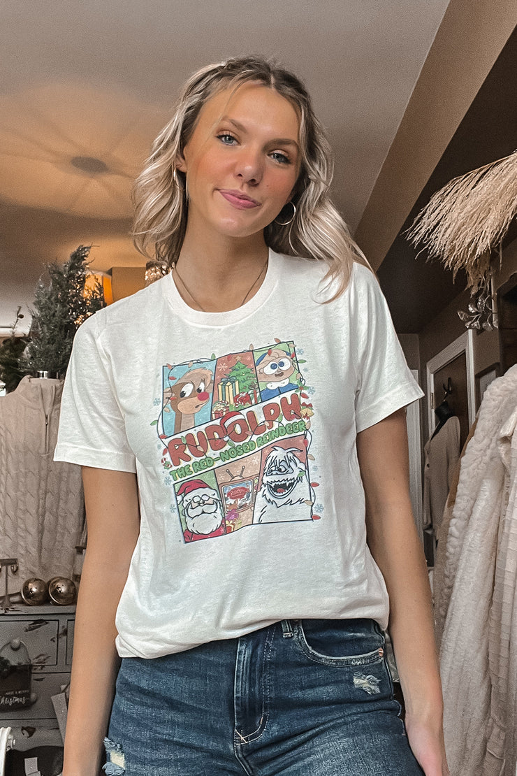 Rudolph The Red Nosed Reindeer Tee