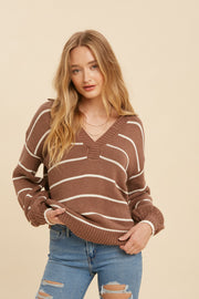 Kenzie Striped Sweater