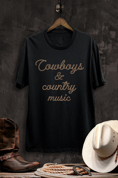 Cowboys and Country Music Tee