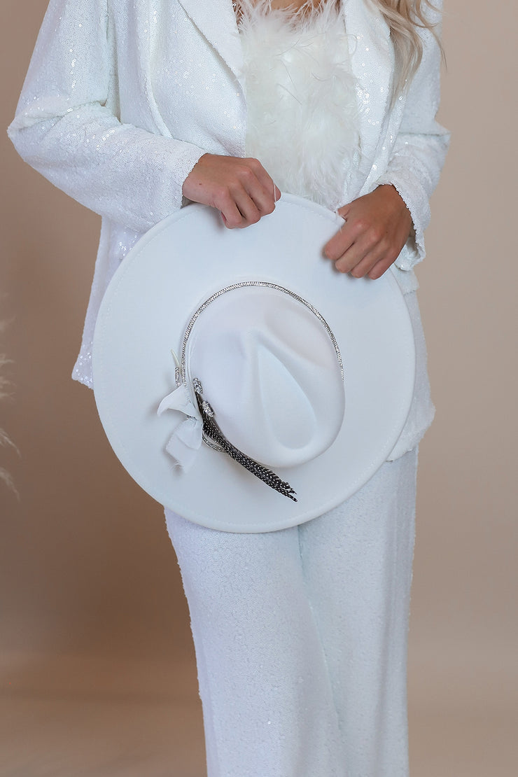 Custom Bridal Rancher Hat