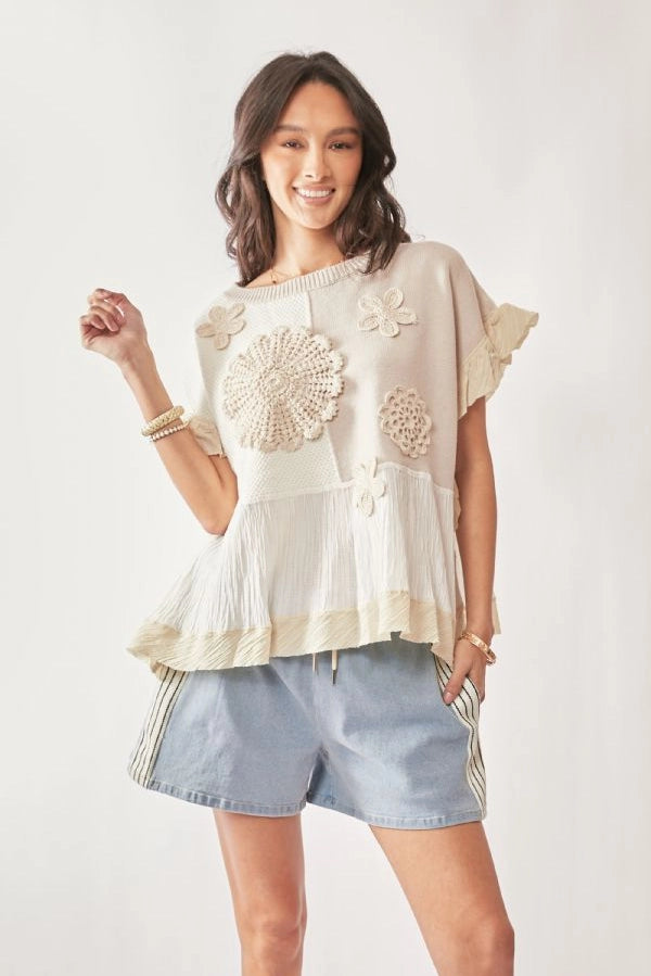Crochet Doily Blouse
