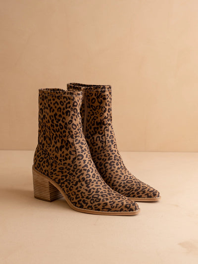 Vivi Leopard Booties