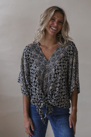 Dana Tie Blouse