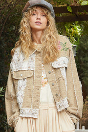 Sandy Beach Mixed Jacket