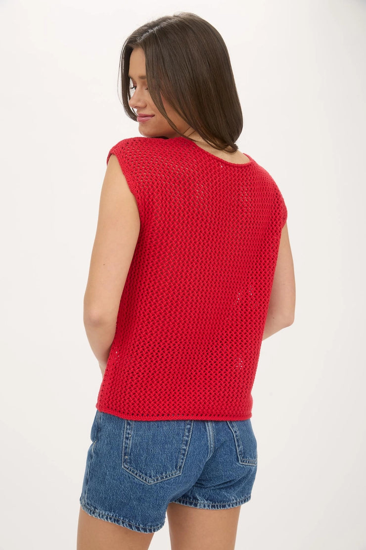 Red White & You Summer Sweater