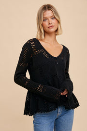 Penelope Black Sweater