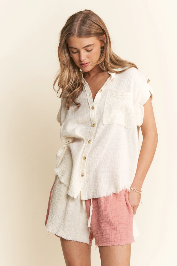 Extra Cream Buttondown