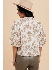 Floral Camp Blouse