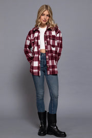 Cranberry Frost Plaid