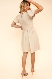Nana Leopard Bow Dress