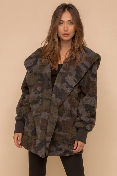 Favorite Camo Fur Jacket