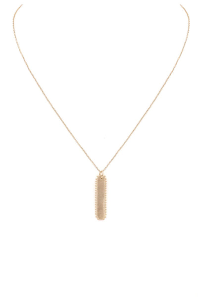 Golden Bar Necklace