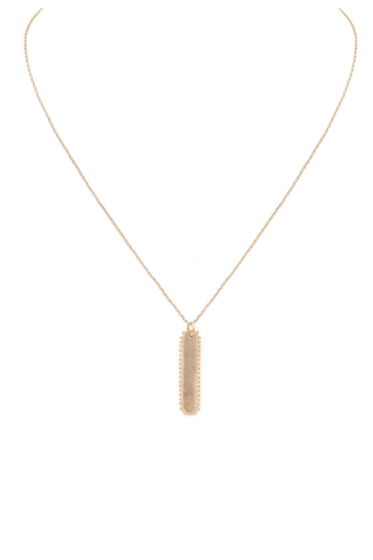 Golden Bar Necklace