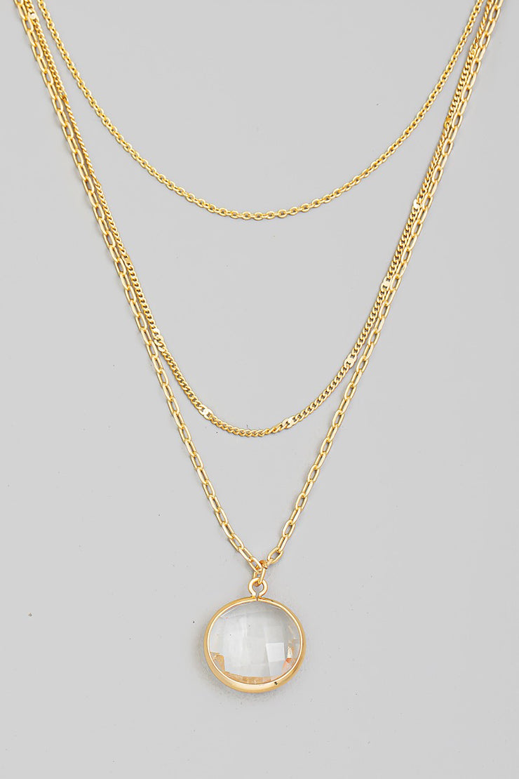 Crystal Ball Necklace
