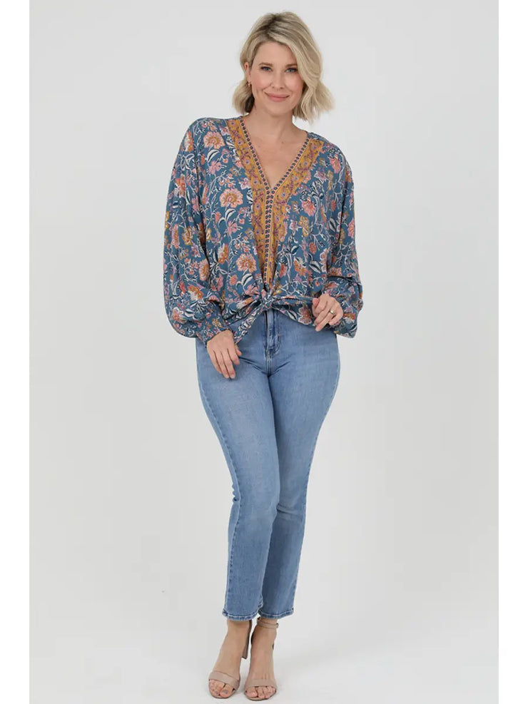 Clinton Floral Blouse