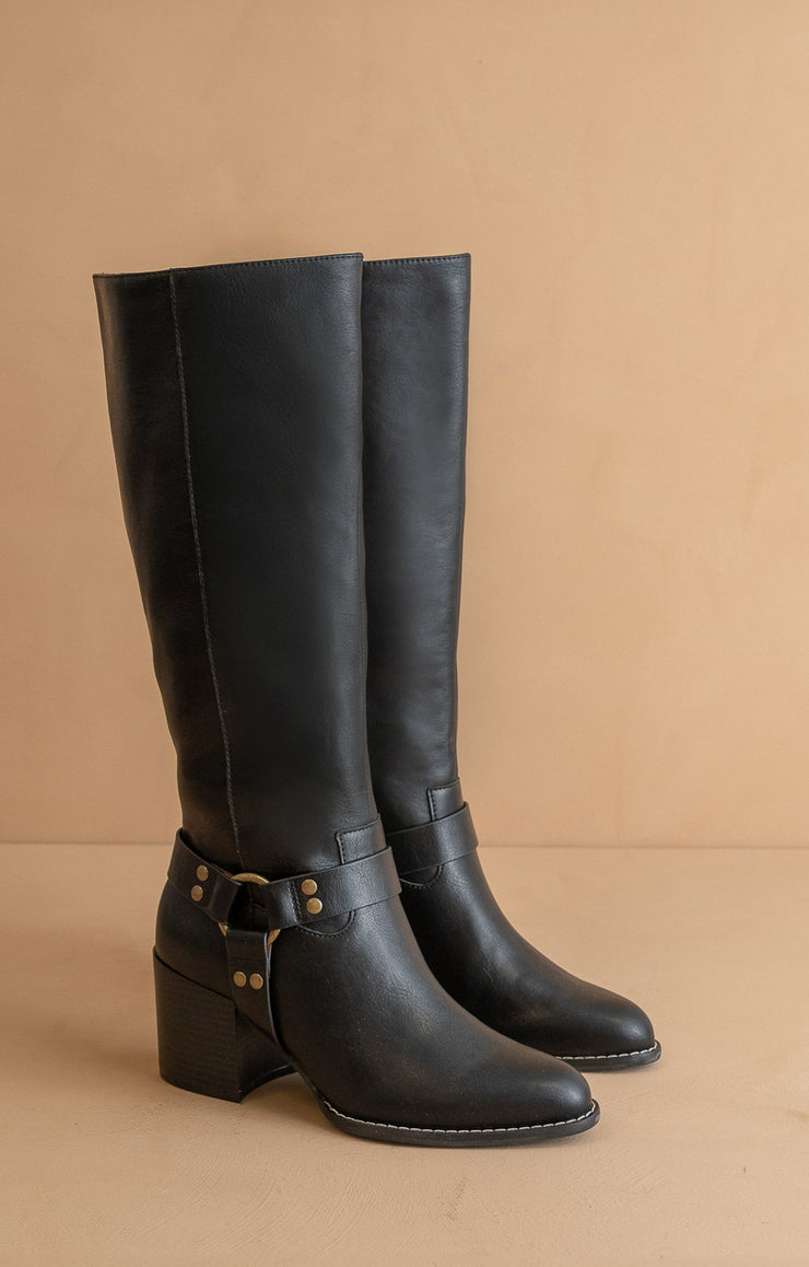 Hollywood Tall Moto Boots