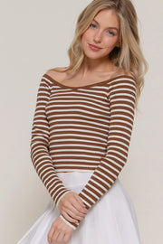 Mocha Ripple Tee
