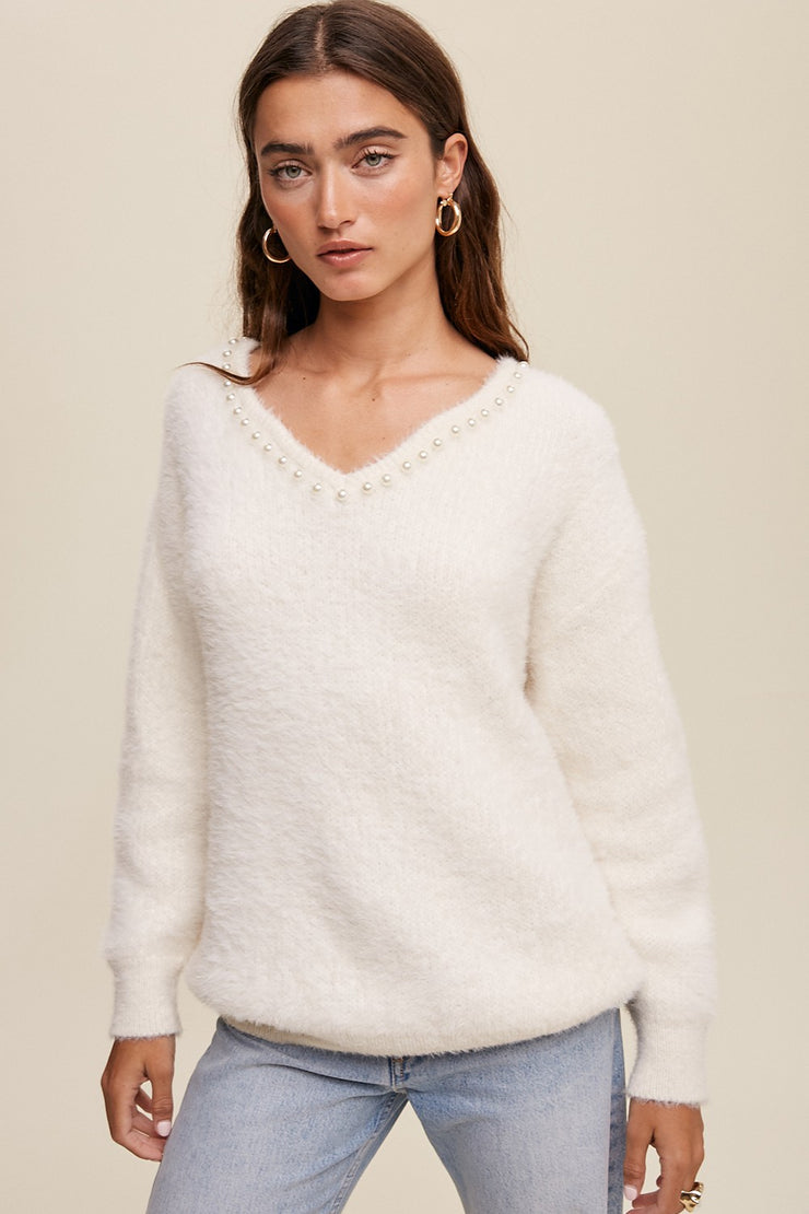Isla Ivory Sweater
