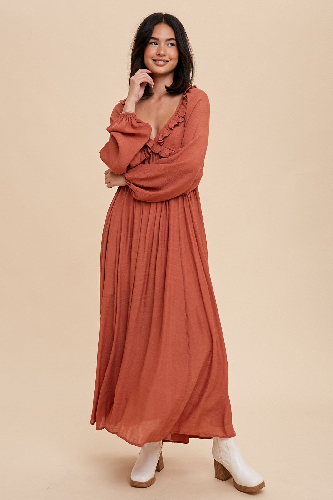 Take Me Out Terracotta Maxi – 1 Happy Girl Take Me Out Terracotta Maxi – 1 Happy Girl