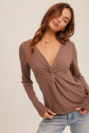 Knotted Blouse
