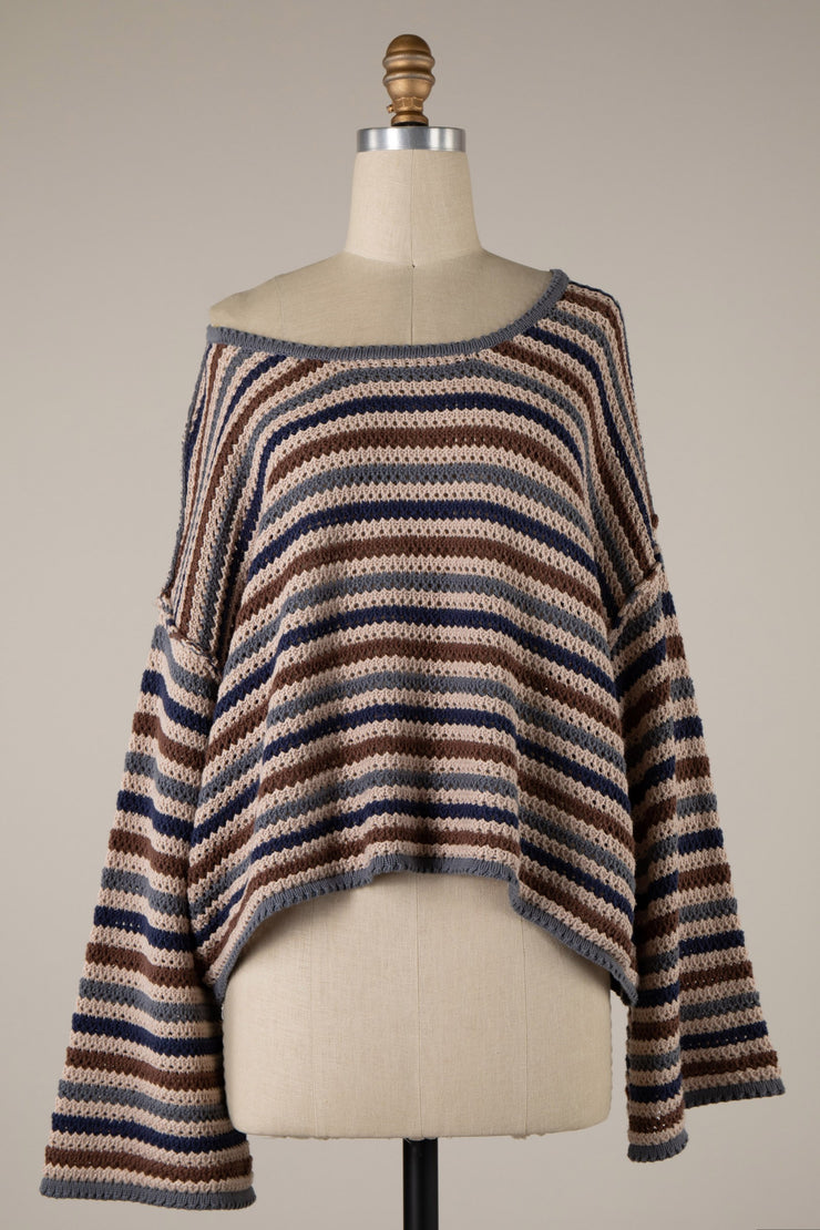 Jessica Stripe Sweater