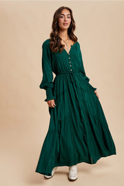 Evergreen Boho Maxi