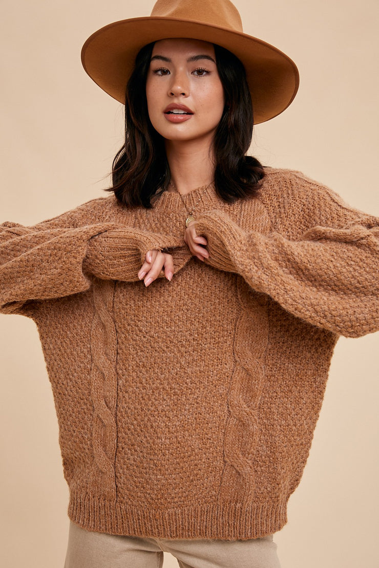 Cammie Camel Sweater