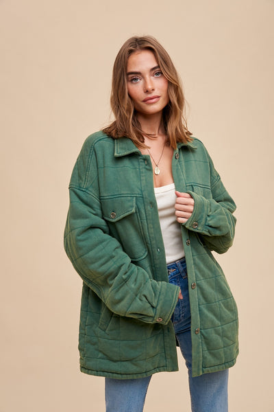 Evergreen Quilted Jacket