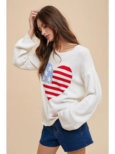 American Heart Sweater