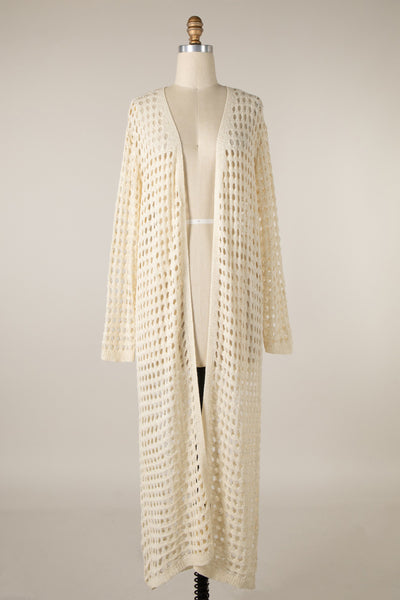 Crochet Maxi Cardi