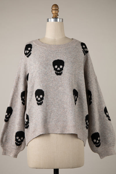 Skull Party Sweater