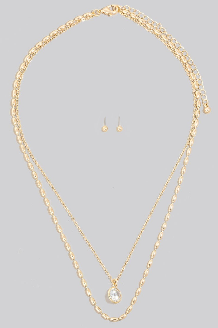 Golden Eye Necklace