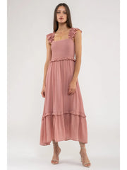 Dusty Pink Beverly Dress