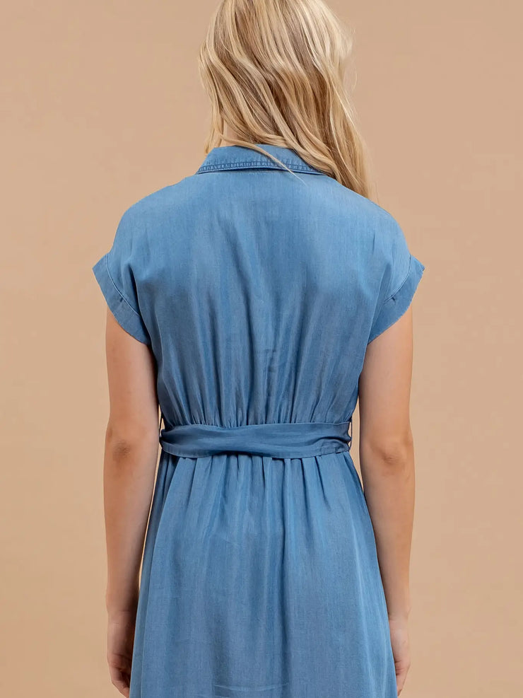 Chelsea Chambray Dress