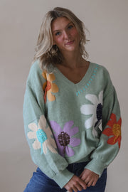 Counting Daisies Sweater