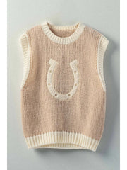 Lucky Horseshoe Sweater Vest