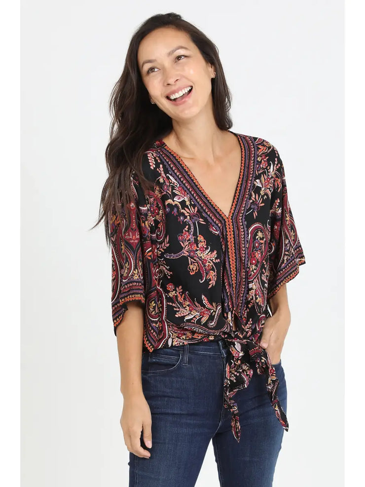 Gypsy Tie Blouse