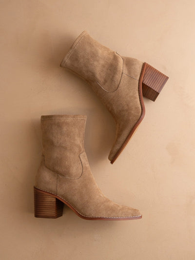Vivi Latte Booties