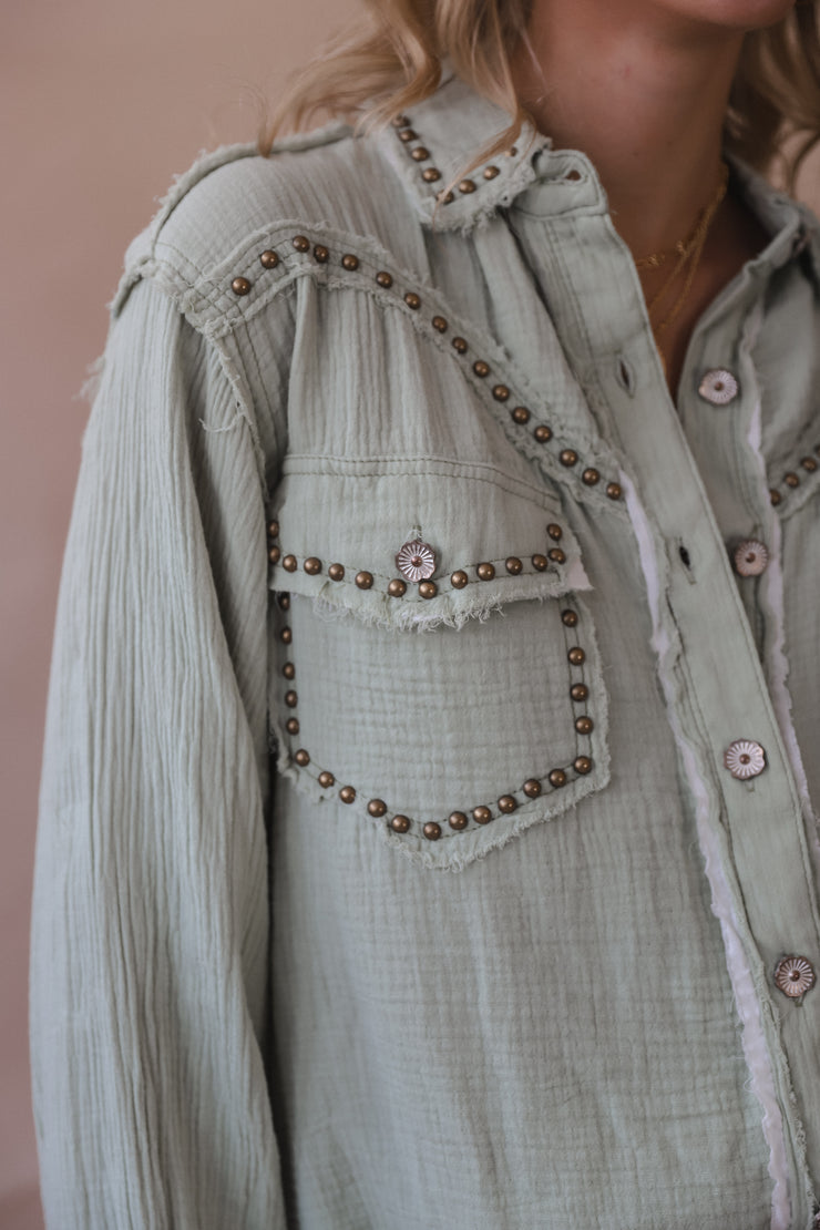 Westin Grommet Shirt Top