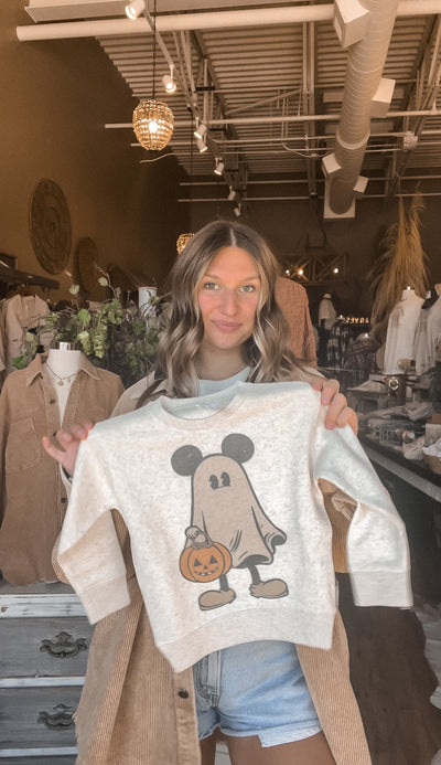 Mickey ghost toddler sweatshirt