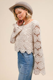 Boho Crochet Blouse