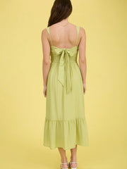 Smocked Kiwi Dress