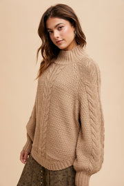 Lori Taupe Sweater