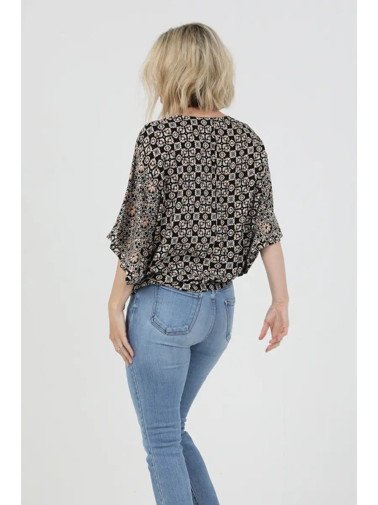 Dana Tie Blouse