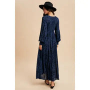 Midnight Bloom Maxi Dress