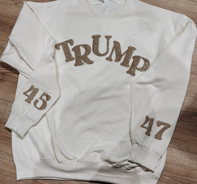 45-47 glitter sweatshirt