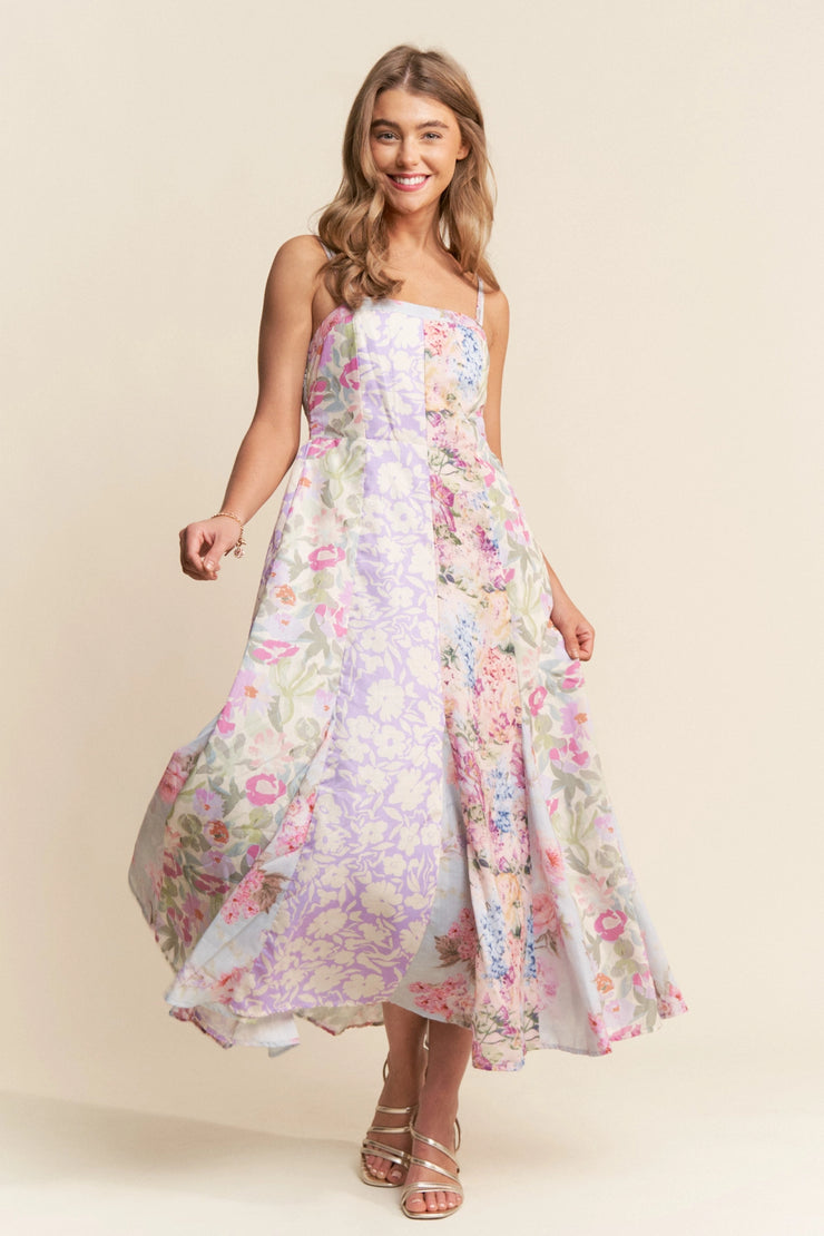 Pastel Dreams Midi Dress