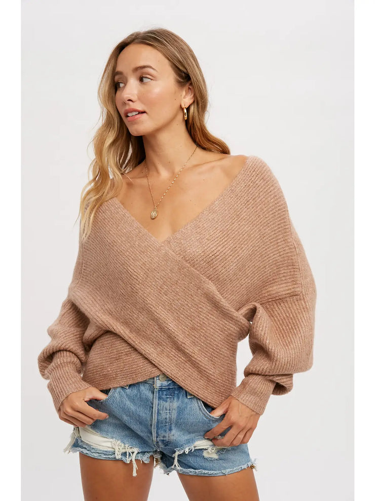 Mocha Twisted Sweater