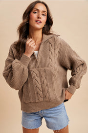 Chunky Cableknit Sweater