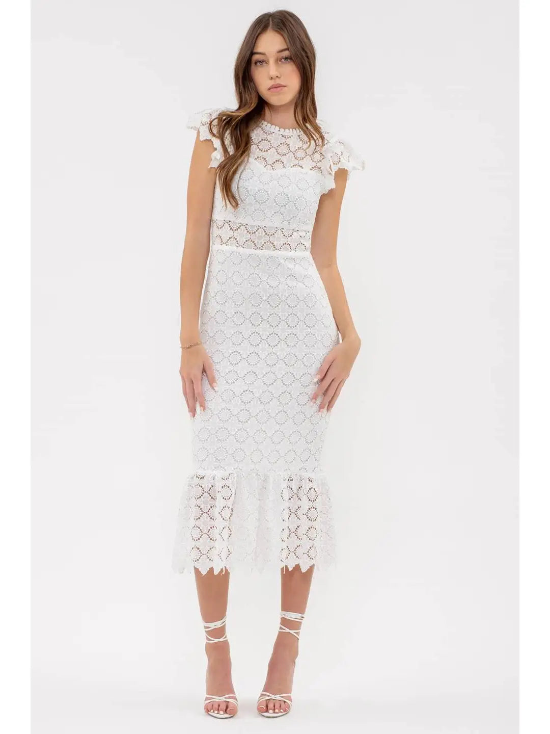 Isla Eyelet Lace Dress – 1 Happy Girl
